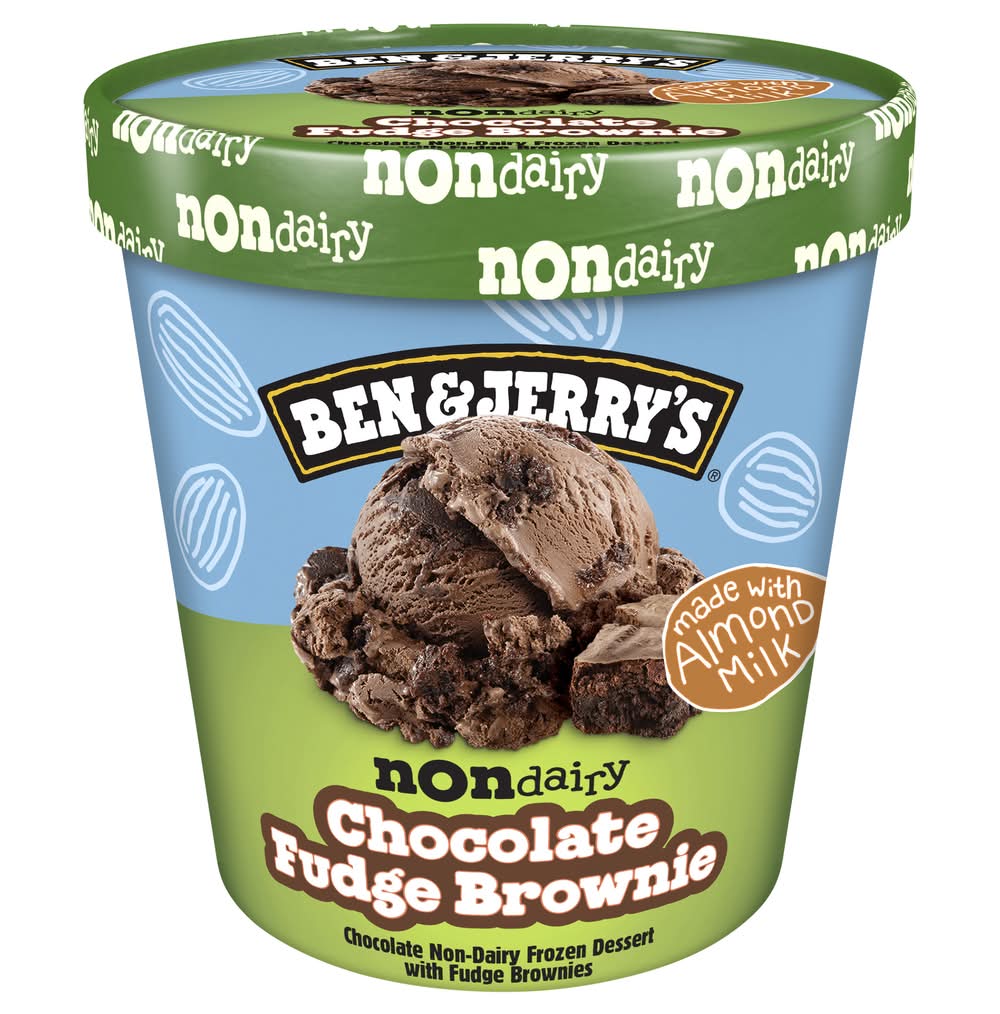 Ben & Jerry's Non-Dairy Frozen Dessert, Chocolate Fudge Brownie (16 oz)