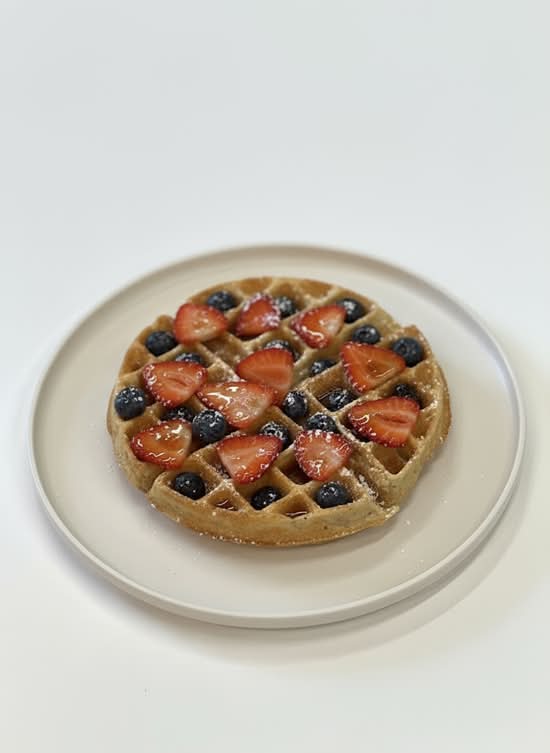 Protein Waffle Stack