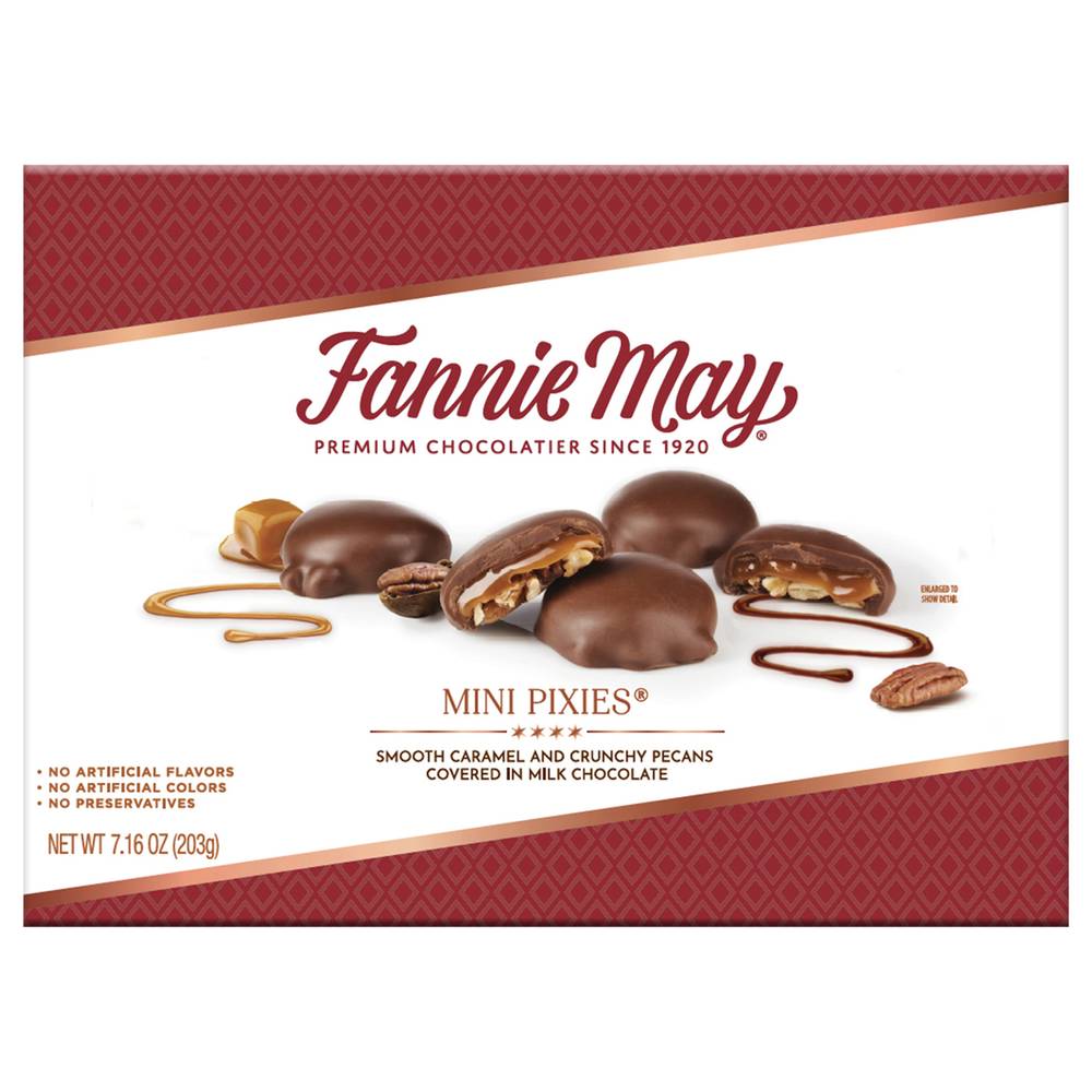 Fannie May Mini Pixies Milk Chocolate Caramel and Pecans (7.16 oz)