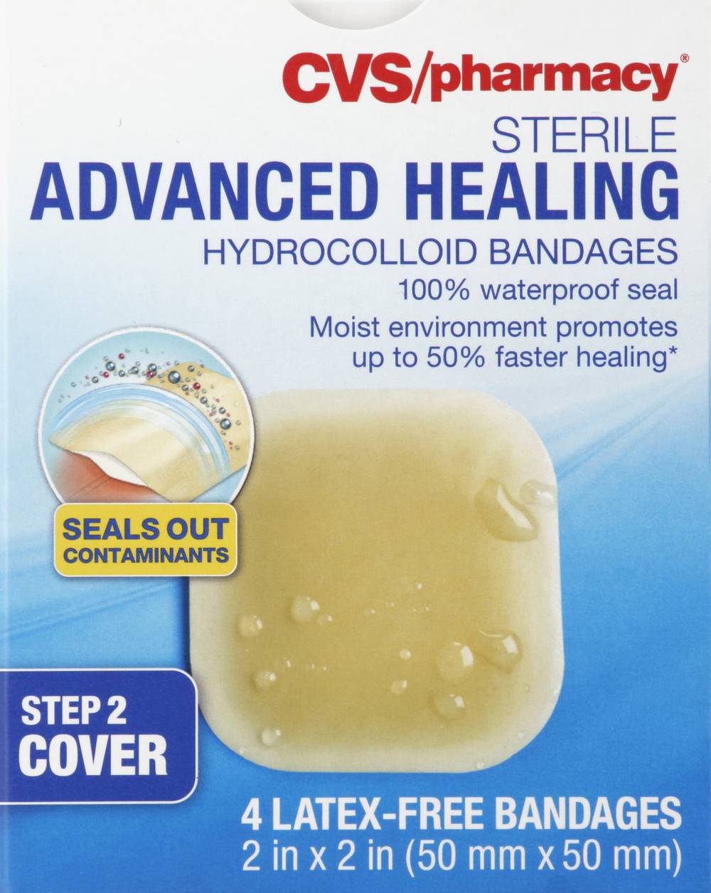 CVS Pharmacy Advanced Healing Adhesive Pads (4 ct)