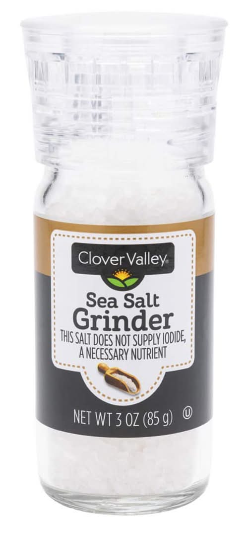 Clover Valley Sea Salt Grinder 3 Oz