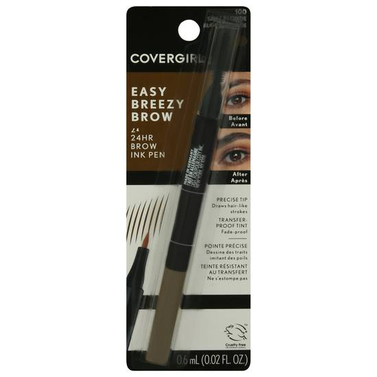 Covergirl Easy Breezy Brow Soft Blonde 100 Brow Ink Pen