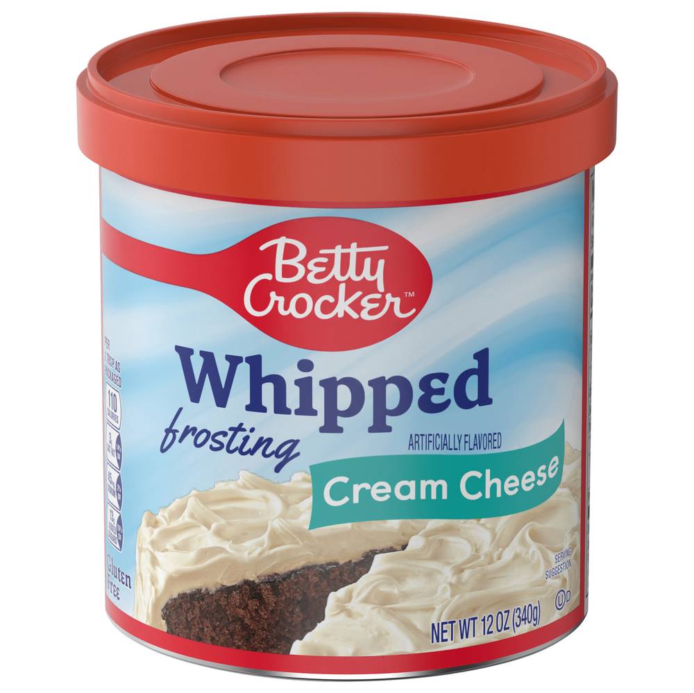 Betty Crocker Gluten Free Whipped Frosting, Cream Cheese (12 oz)