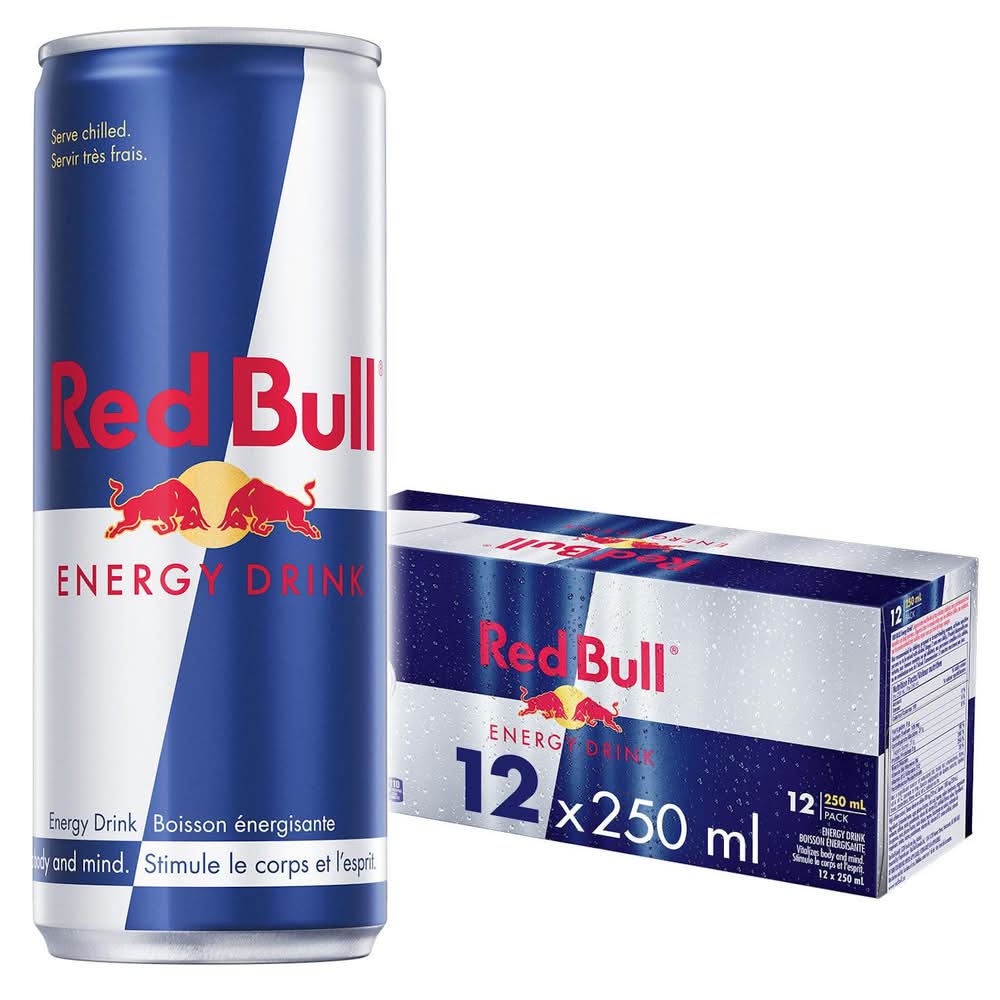 Red Bull Energy Drink (12 x 250 ml)