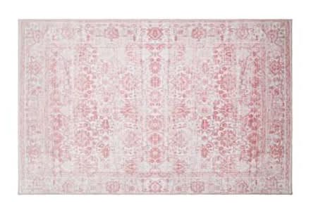 Washable Rug 48inx72in Pink