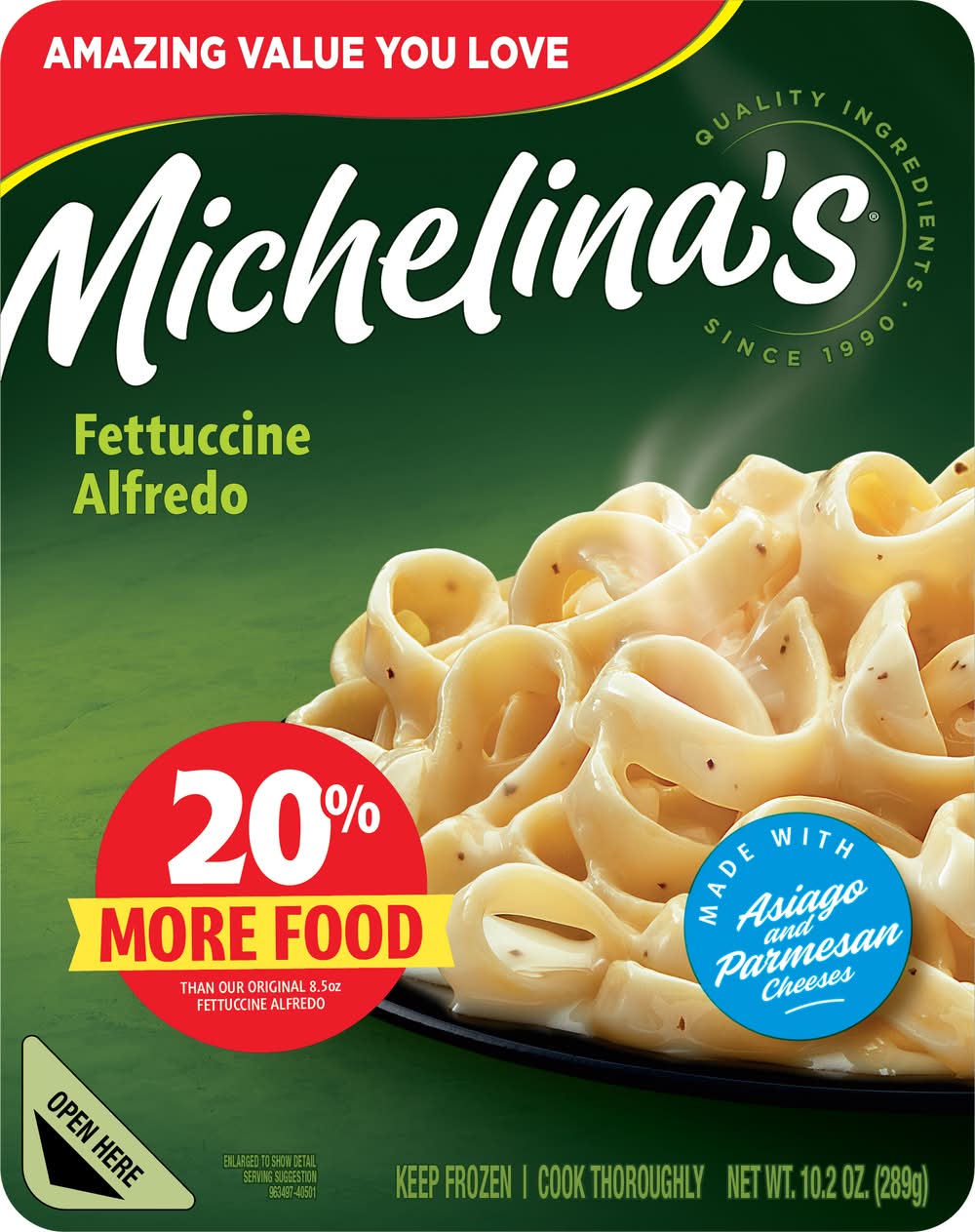 Michelina's Fettuccine Alfredo Pasta (8.5 oz)