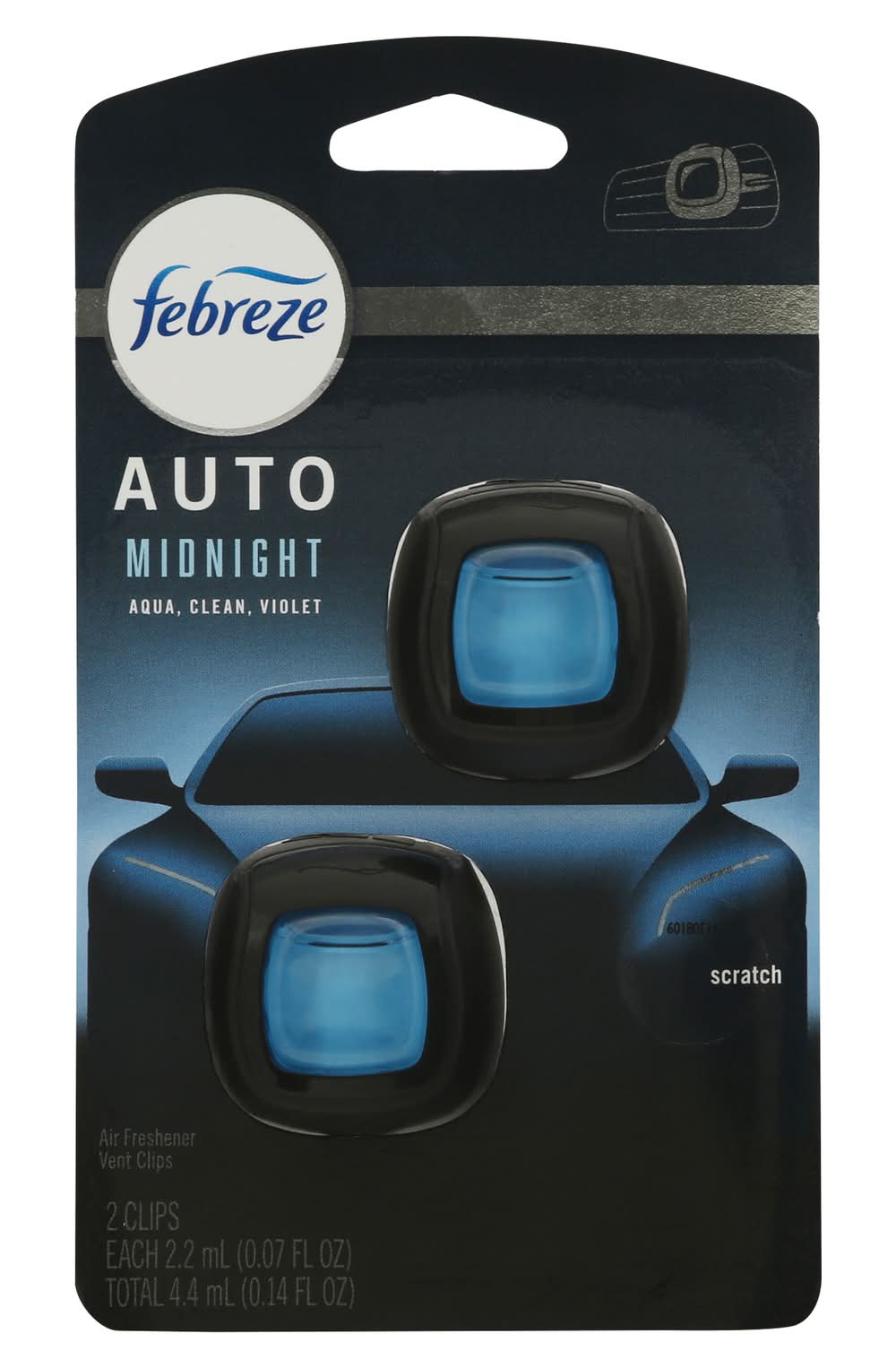 Febreze Auto Midnight Air Freshener (4.4 ml)