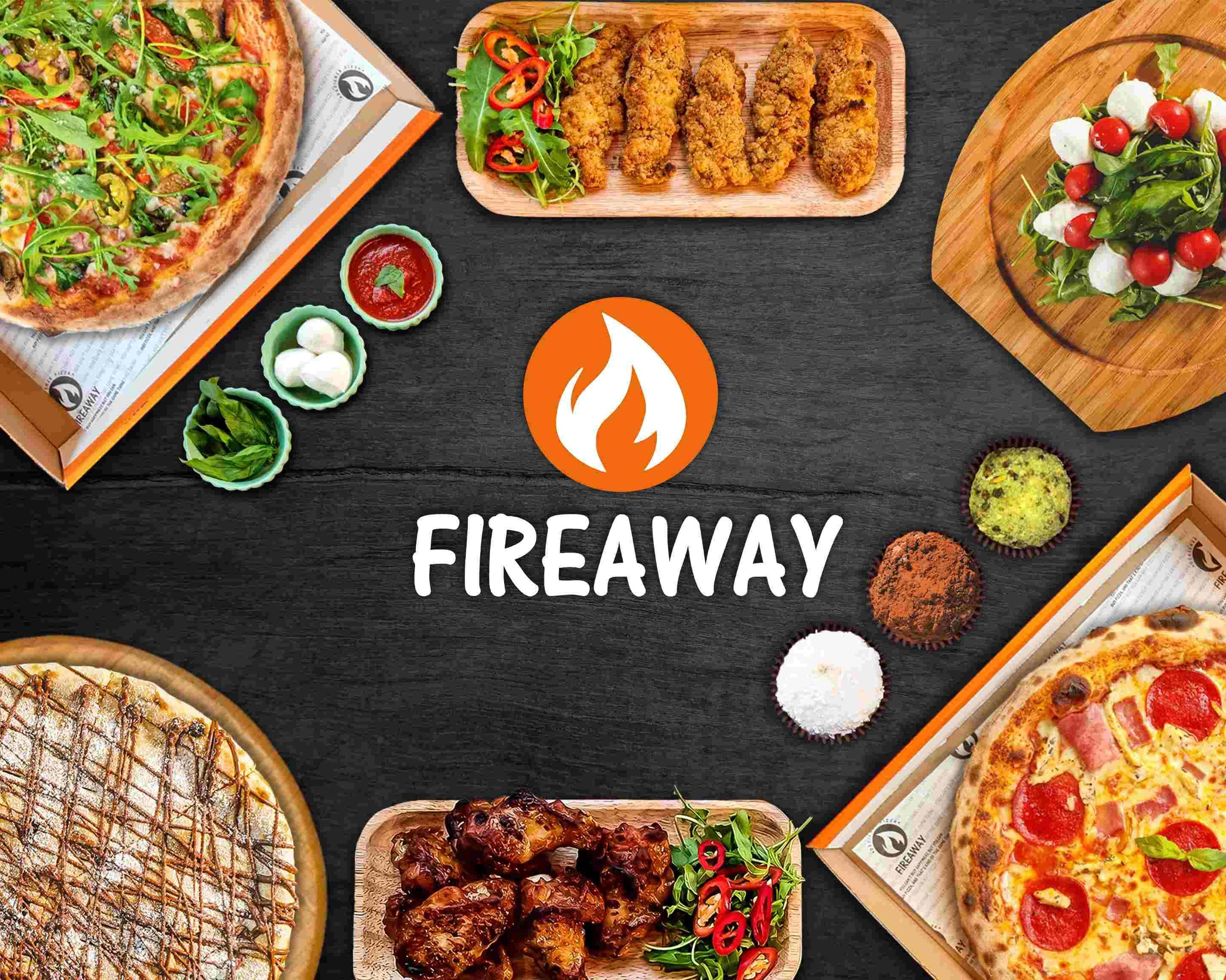Fireaway Designer Pizza (Dalston) Menu Takeaway in London Delivery