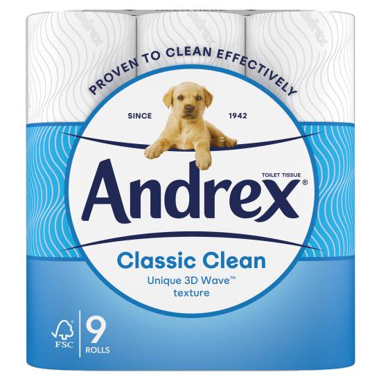 Andrex Classic Clean Toilet Tissue