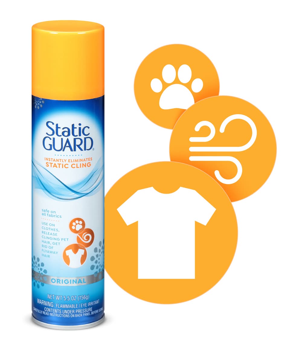 Static Guard Cling Eliminator Original Spray (5.5 oz)