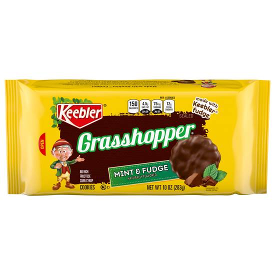 Keebler Grasshopper Mint and Fudge Cookies