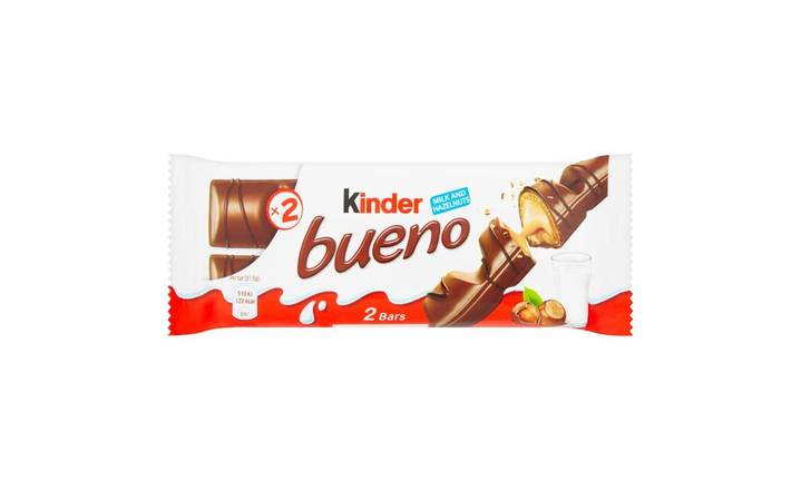 Kinder Bueno Milk Chocolate & Hazelnuts 43g (124986)