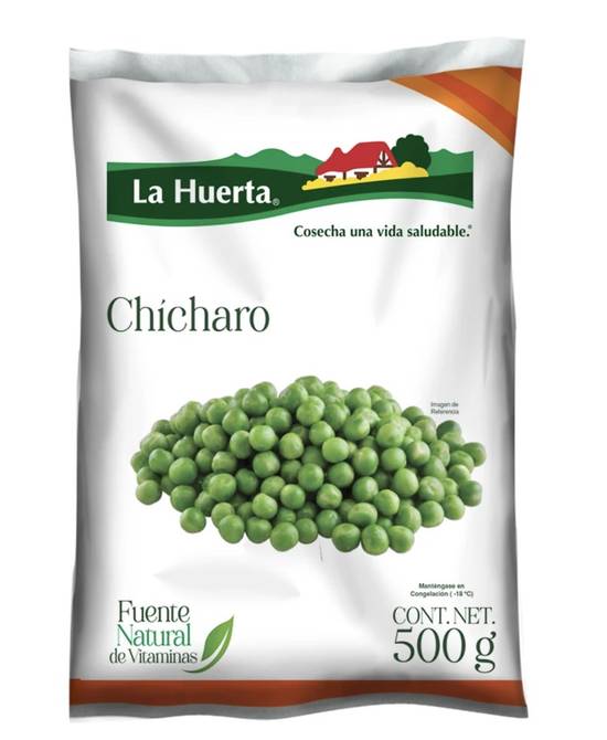 Básicos en AlimentosVerdura Congelada La Huerta Chicharos 500 GRS