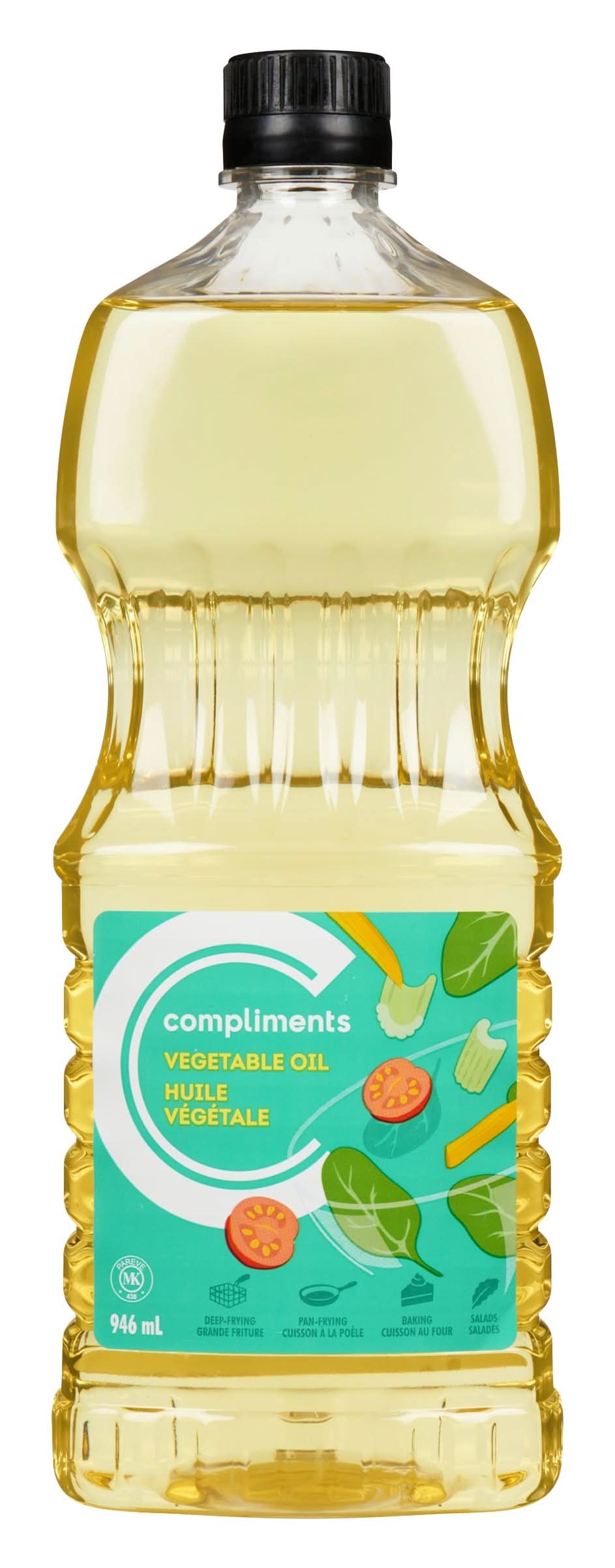 Compliments Cooking Vegetable Oil (946 ml)