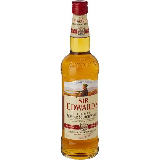 Blended scotch whisky Sir edward's 70cl