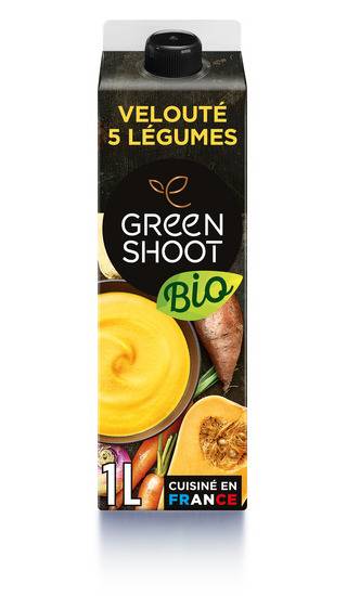 Soupe velouté 5 légumes Bio GREENSHOOT - la brique de 1L