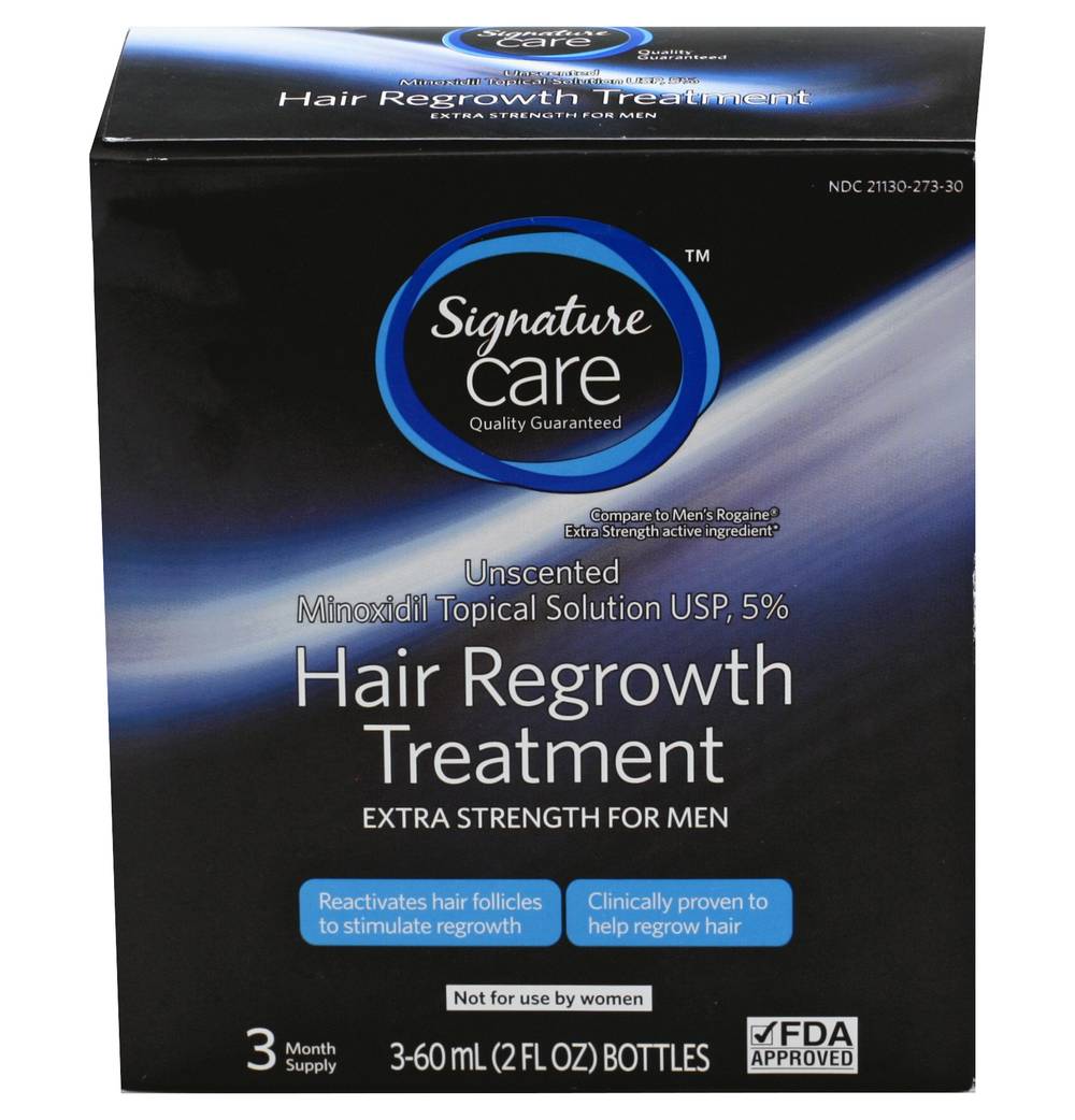 Signature Care Hair Regrowth Treatment For Men (180 ml)