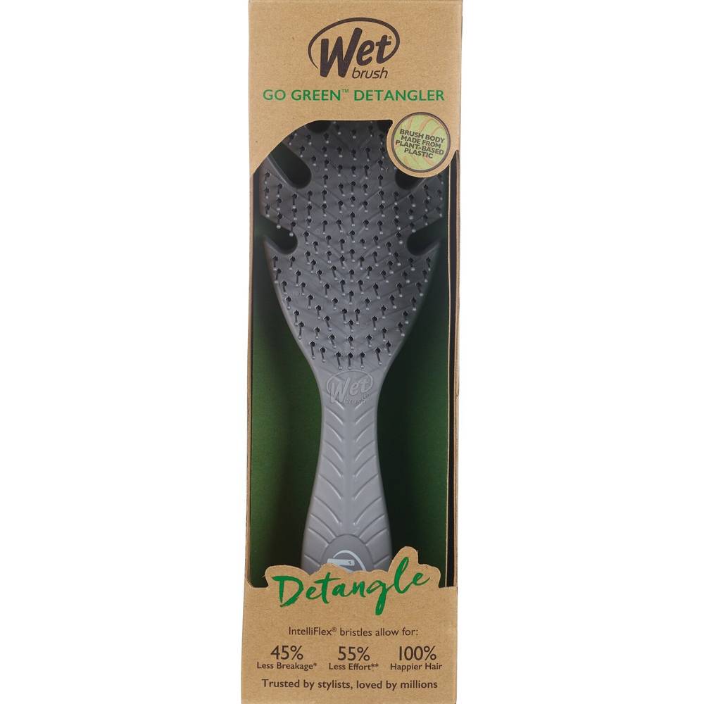 Wet Brush Go Green Detangling Brush, Assorted Colors