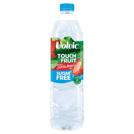 Volvic Touch Of Fruit Sugar Free Strawberry Natural Flavoured Water (1.5 L)