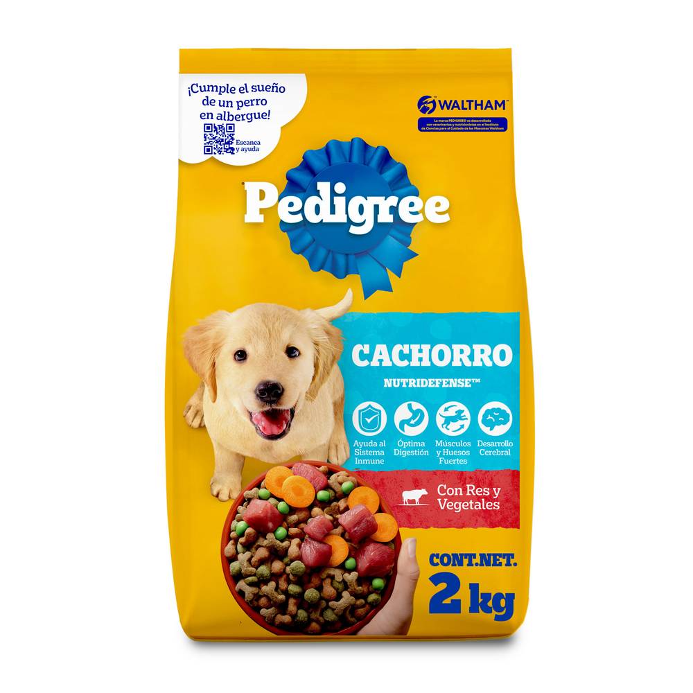 Pedigree · Alimento cachorro raza mediana (2 kg)