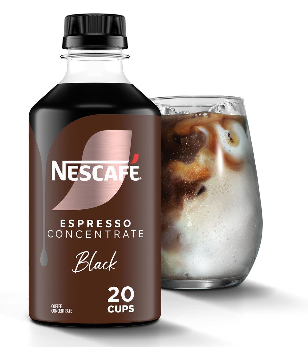 Nescafé Espresso Concentrate Coffee, Black (10 fl oz)