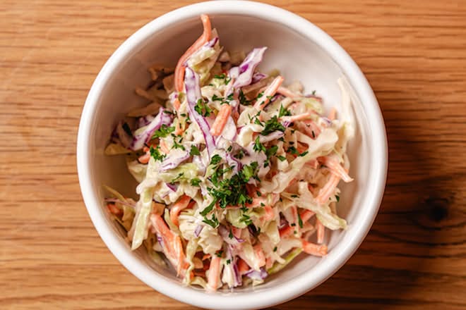 Creamy Jalapeño Slaw