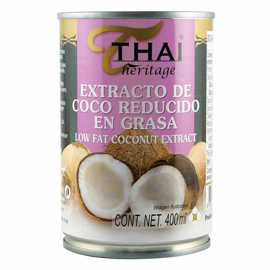 Thai heritage leche de coco light (400 ml)