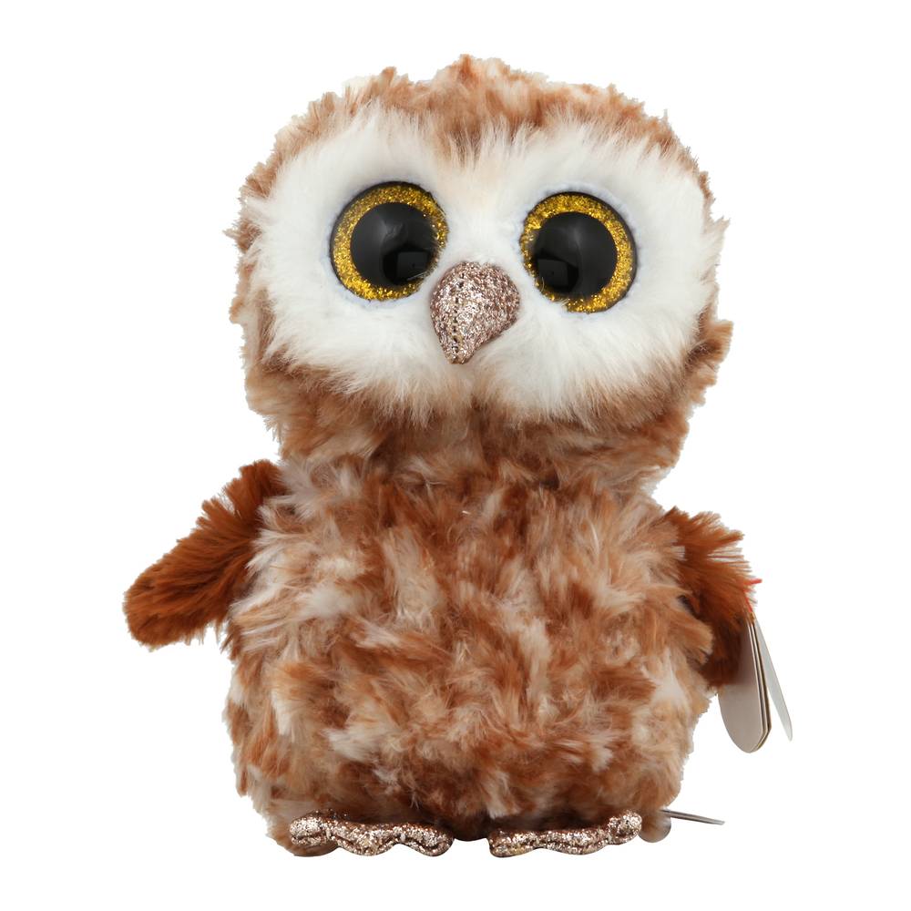 Ty Beanie Babies Percy the Brown Owl