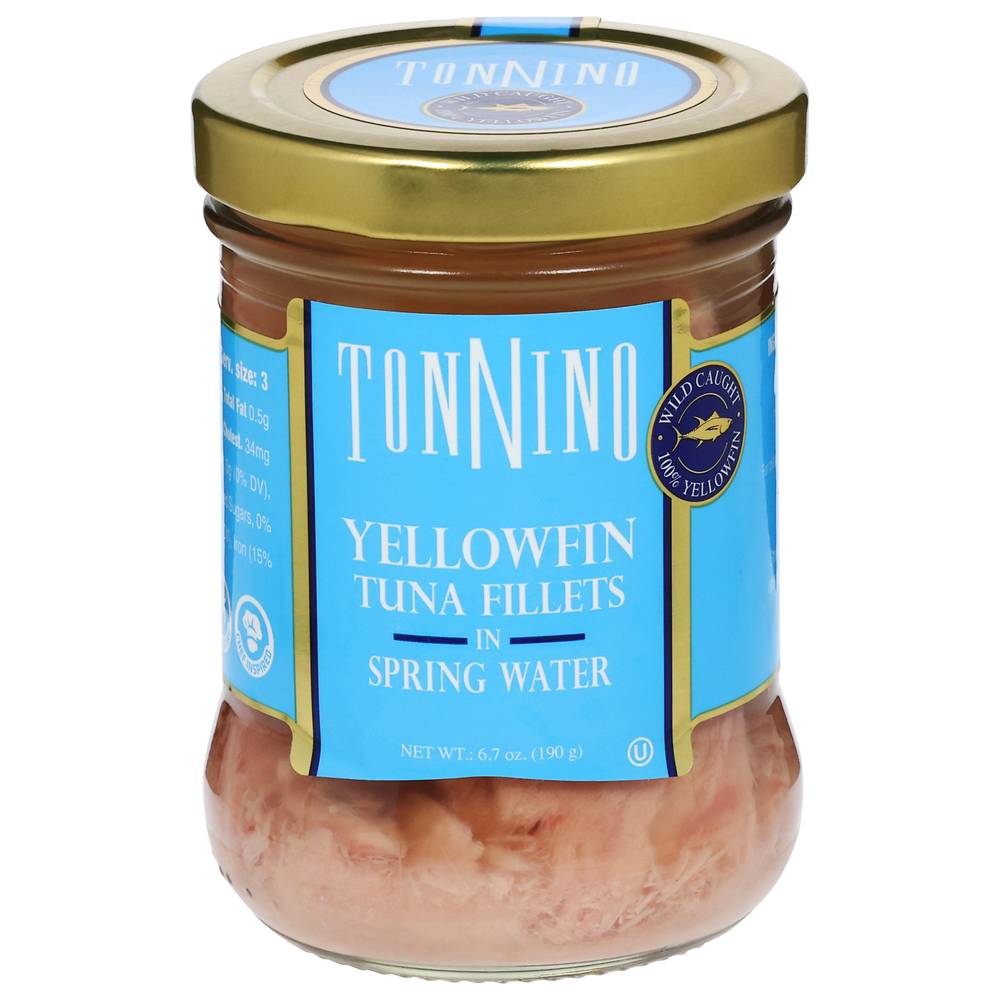 Tonnino Tuna Fillets in Spring Water (6.7 oz)