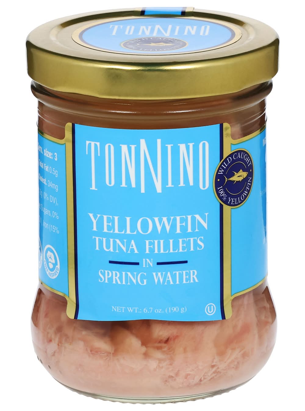 Tonnino Tuna Fillets in Spring Water (6.7 oz)