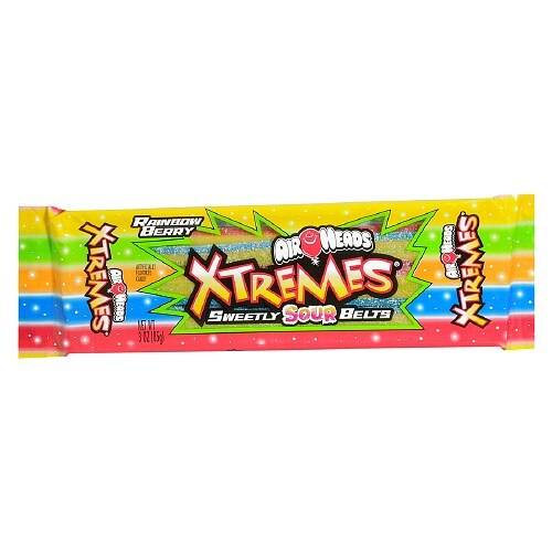 Airheads Extremes Sweetly Sour Belts Candy - 3.0 oz