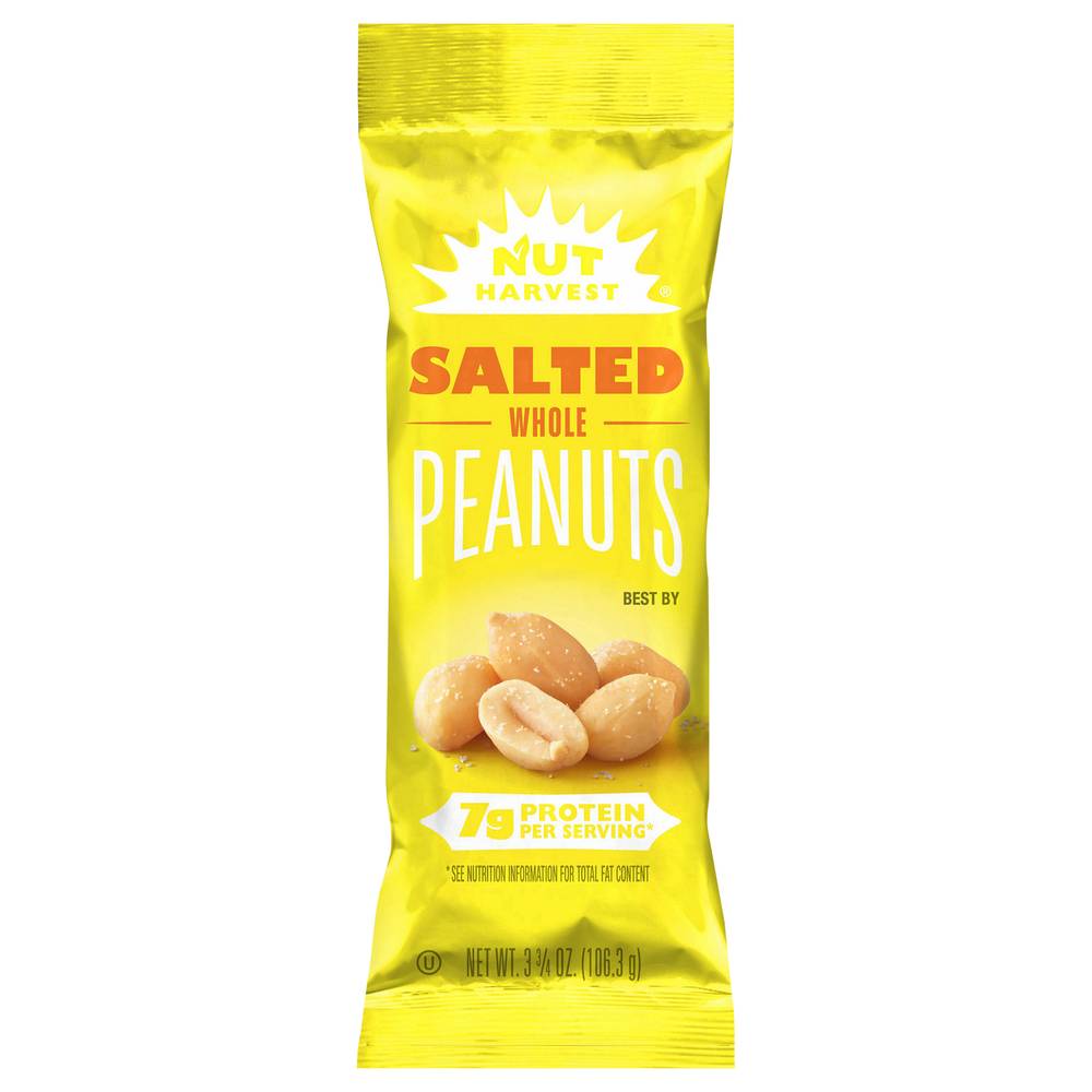 Nut Harvest Whole Salted Peanuts (3.75 oz)