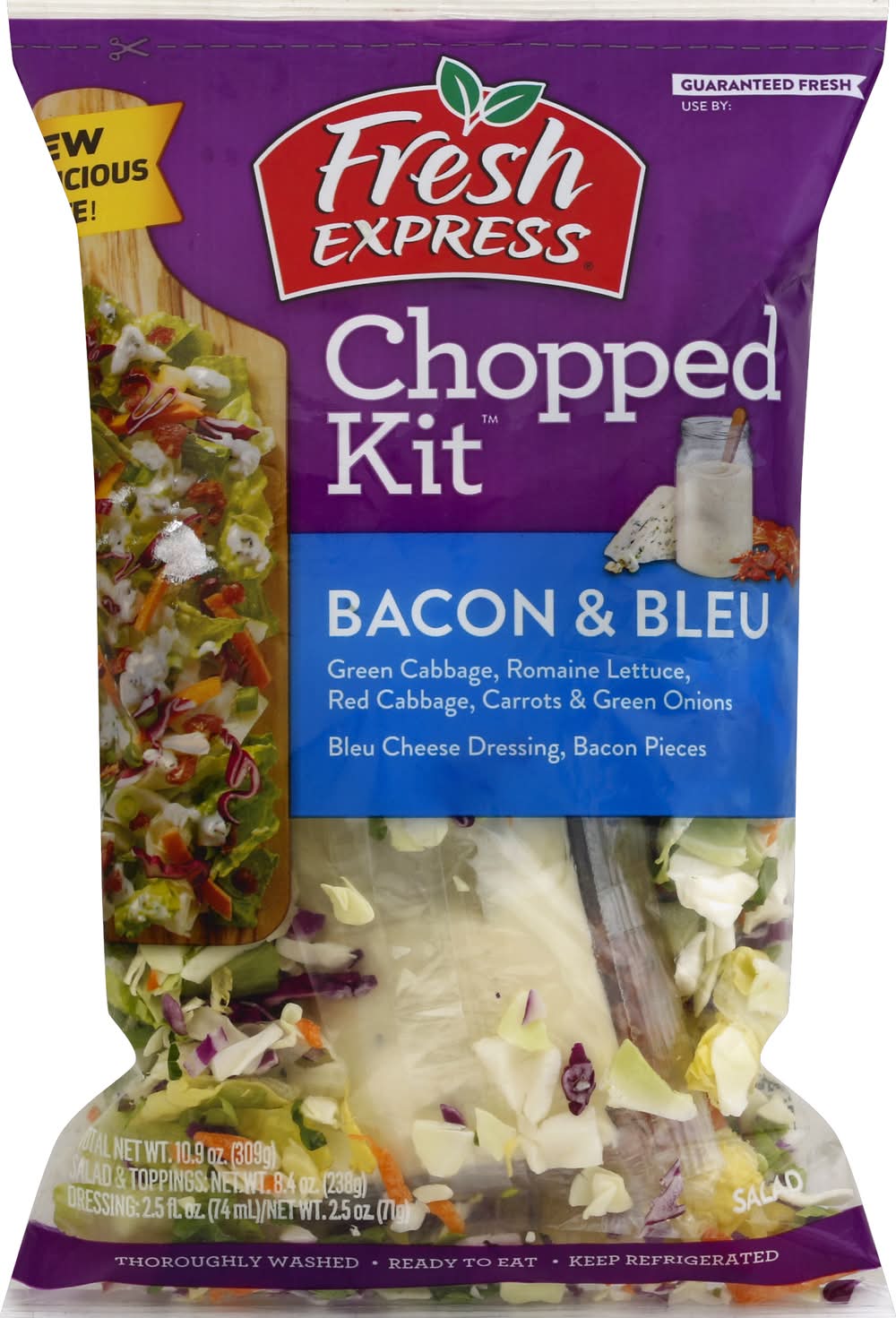 Fresh Express Bacon & Bleu Chopped Salad Kit (10.9 oz)