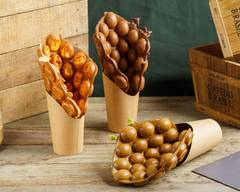 士林夜市  ㄚ栗雞蛋仔