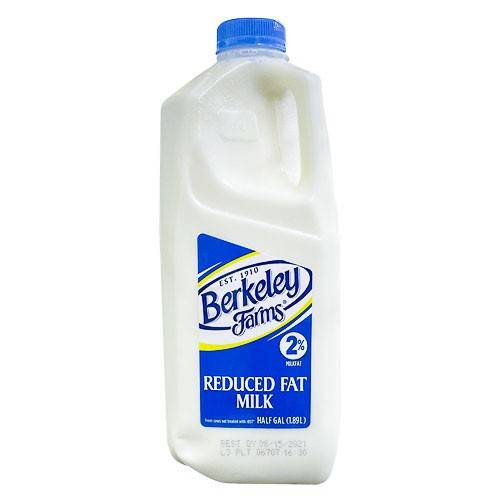 Berkeley Farms Reduced Fat Milk