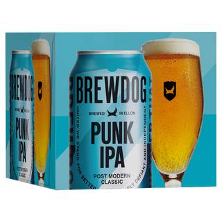 BrewDog Punk Post Modern Classic IPA Cans 4 x 330ml