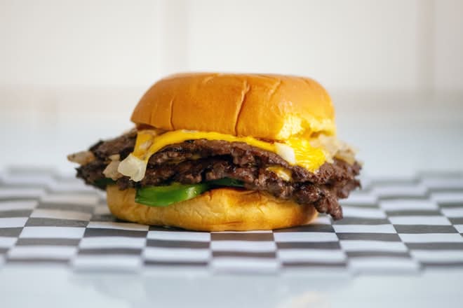 Spicy Jalapeño Double Cheeseburger