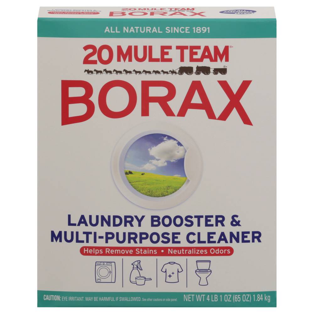 20 Mule Team Detergent Booster & Multi-Purpose Household Cleaner (4 lbs)