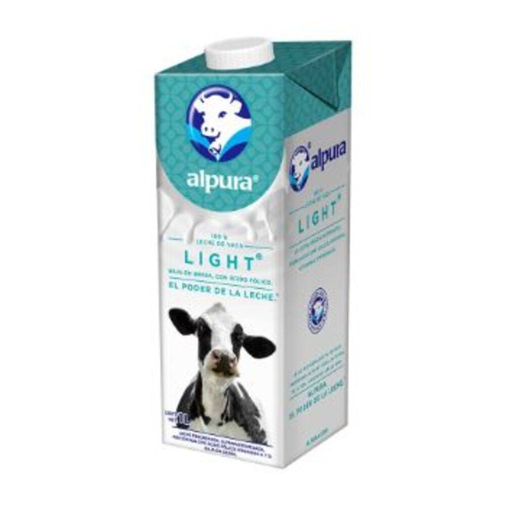 Alpura leche light ultrapasteurizada (1 l)
