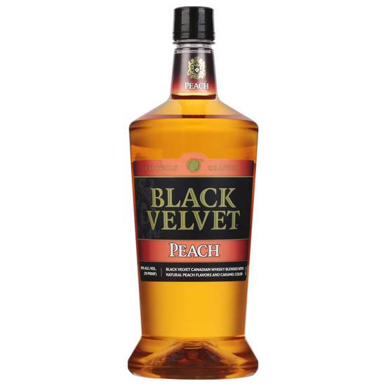Black Velvet Peach Canadian Whisky (1.75L bottle)