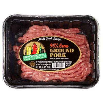 Ny Style 95% Loin Ground pack 5% Fat (1 lb)
