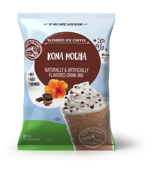 Big Train Blended Ice Coffee Drink Mix, Kona Mocha (3.5 lbs)