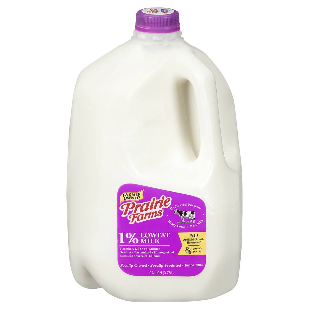 Prairie Farms 1% Lowfat Milk (3.78 L)