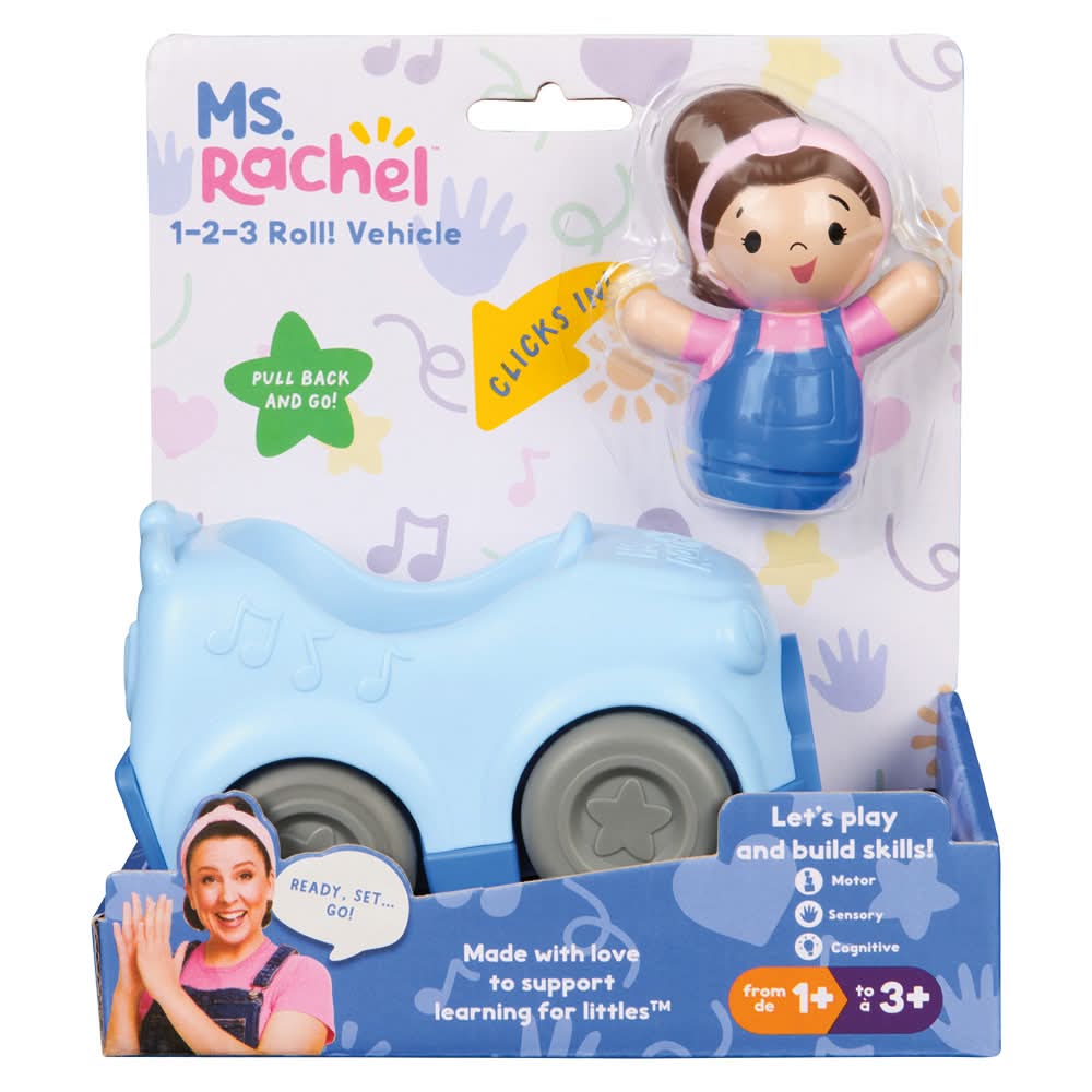 Spin Master Ms. Rachel Pull Back Car