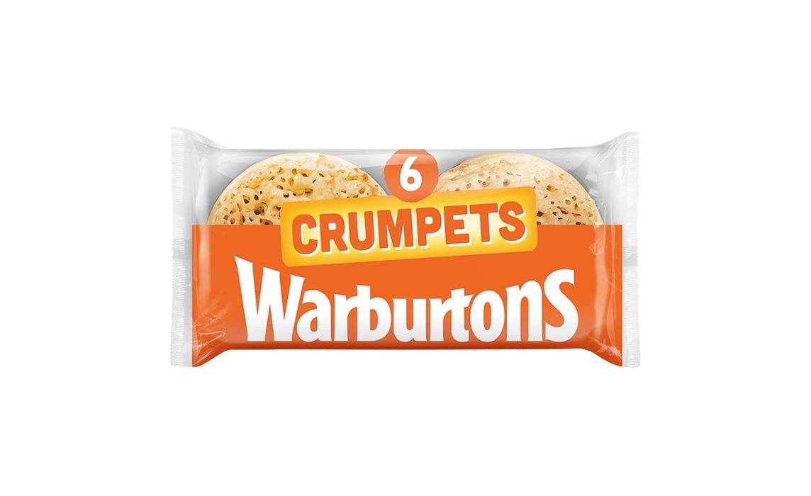 Warburtons Crumpets 6's (850610)