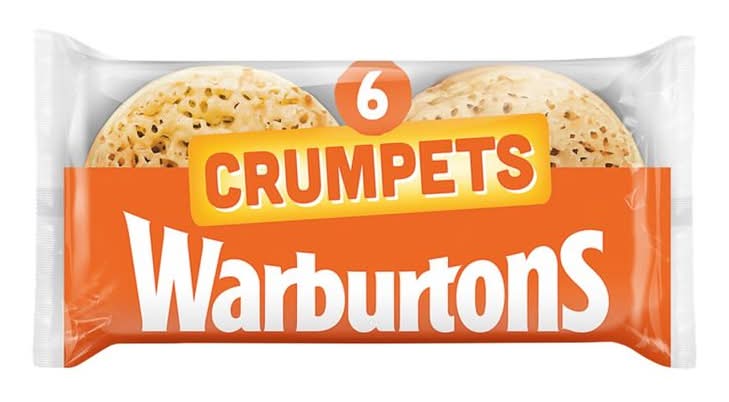 Warburtons Crumpets (6 pack)