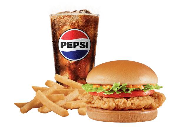 Spicy Crispy Chicken Sandwich Combo