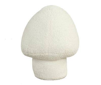 Real Living Cream Mushroom Storage Pillow