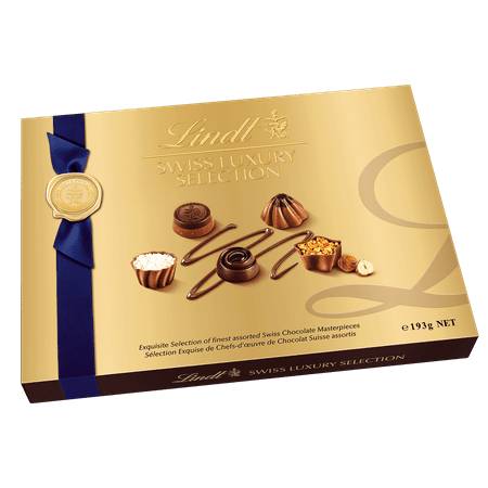 Lindt Swiss Luxury Selection Candy Gift Box (assorted)