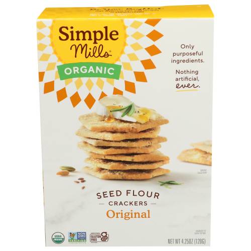 Simple Mills Organic Original Seed Crackers
